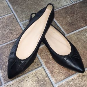 J. Crew leather ballet flats